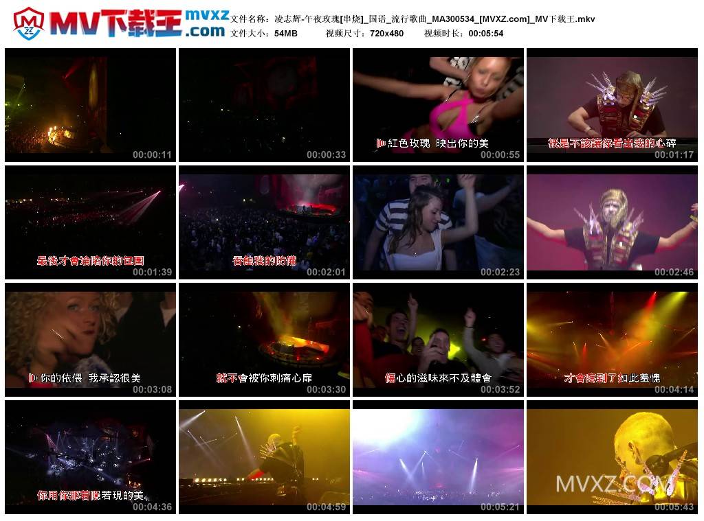 凌志辉-午夜玫瑰[串烧]_国语_流行歌曲_MA300534